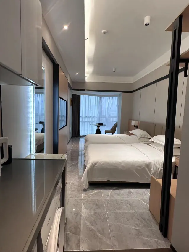 尊享舒睡全屋智能双床房【小度智能+洗衣机+落地窗】